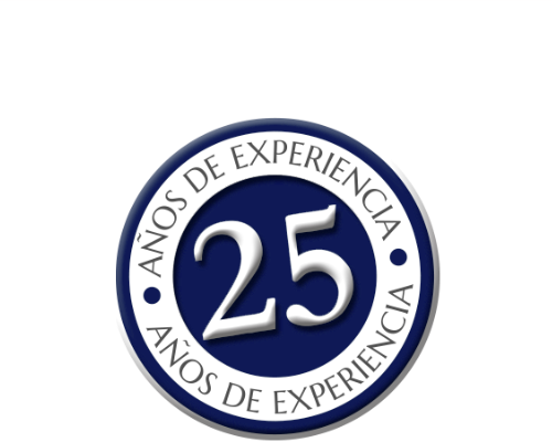Logo de 25 años de experiencia